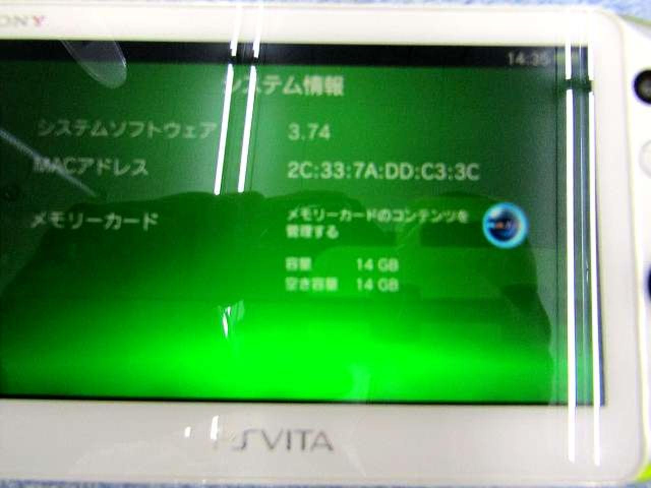 Sony PS VITA PCH-2000 Handheld Console, System Firmware 3.74 Used
