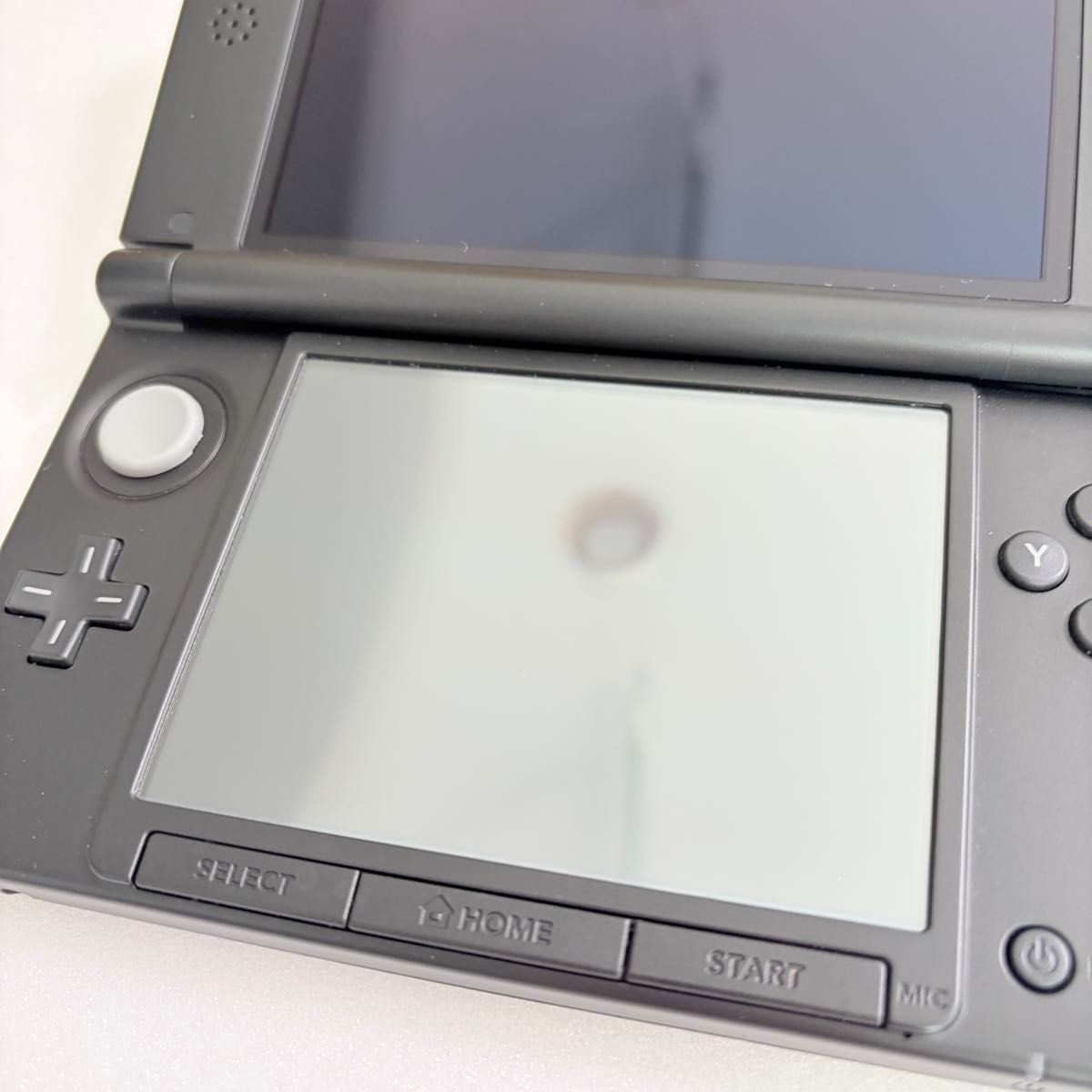 Nintendo 3DS XL LL Black Console Stylus Working Tested Japanese ver