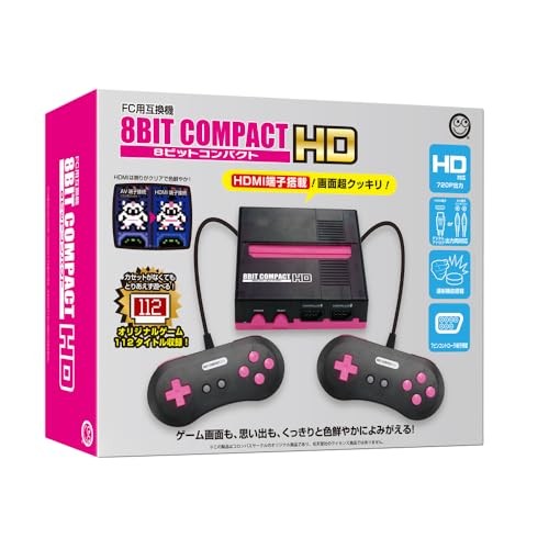 Columbus Circle 8Bit Compact HD FC Compatible Console HDMI 720P Japan Y867356