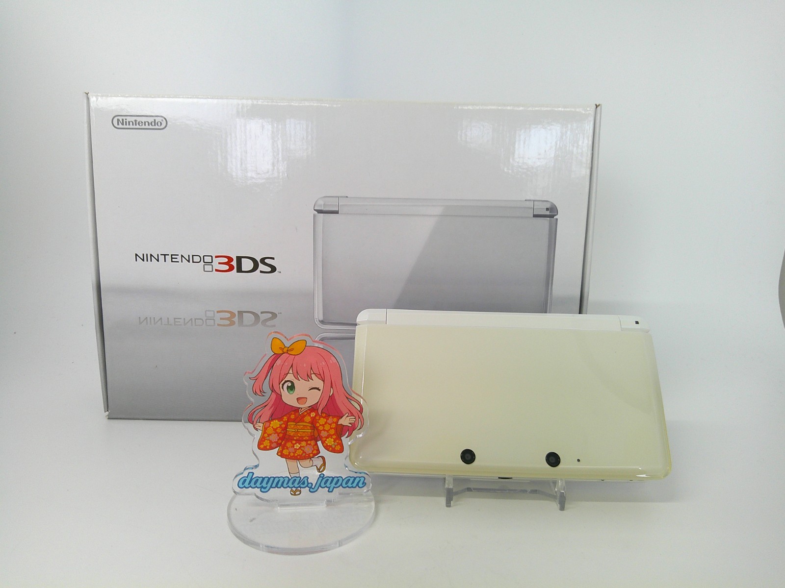 【Near Mint】Nintendo 3DS Ice White Console Japanese Edition #ReRe0514/02