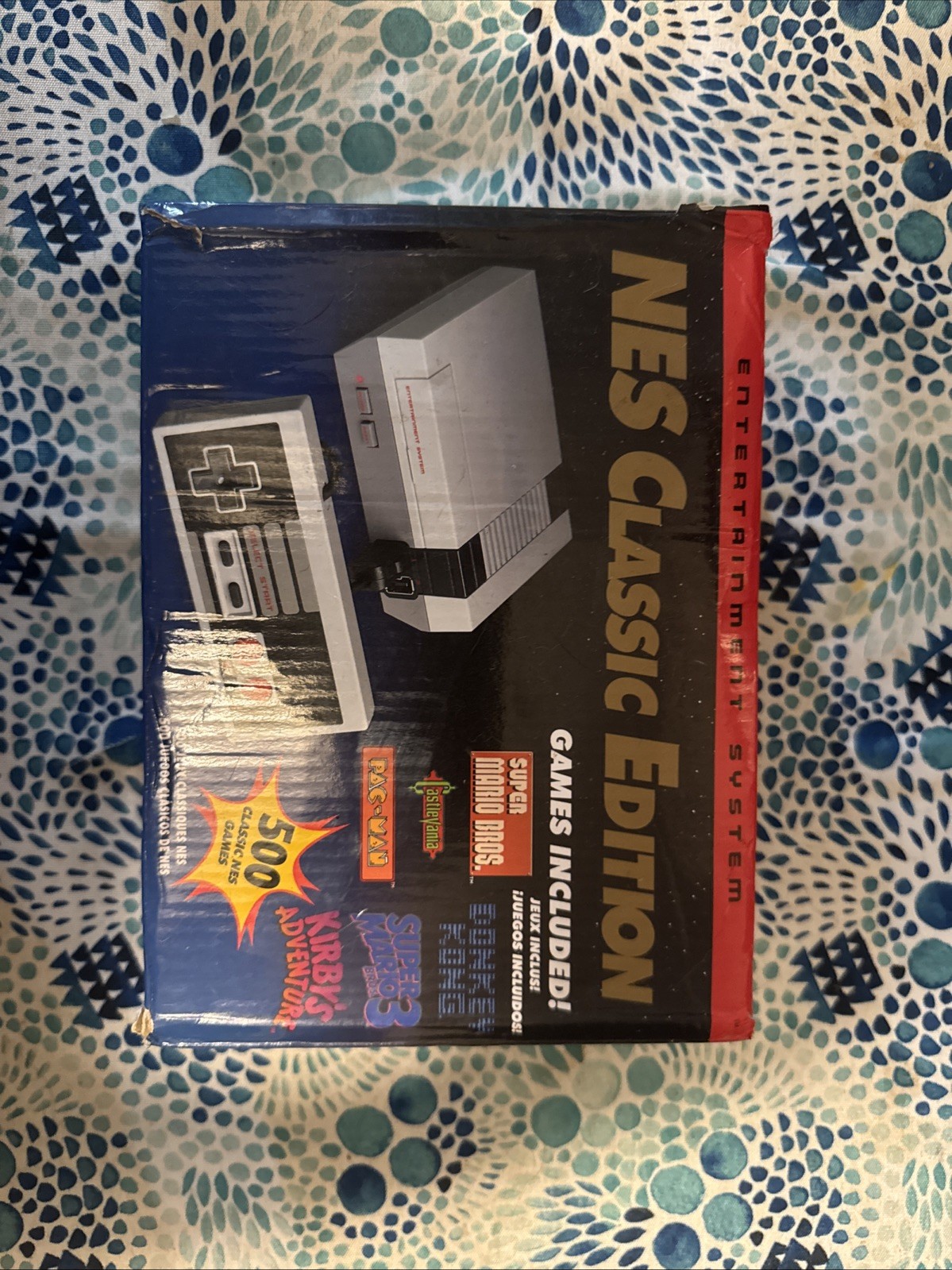 NES Classic Edition Mini Console NEW with 500 GAMES Pac Man Super Mario Bros 🕹️
