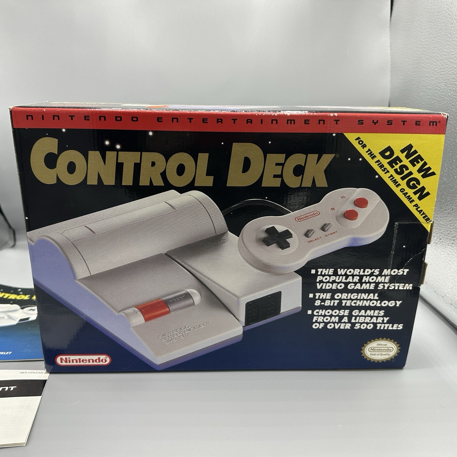 Nintendo NES-101 Top Loader Control Deck Console Clean in Box Matching Serial #