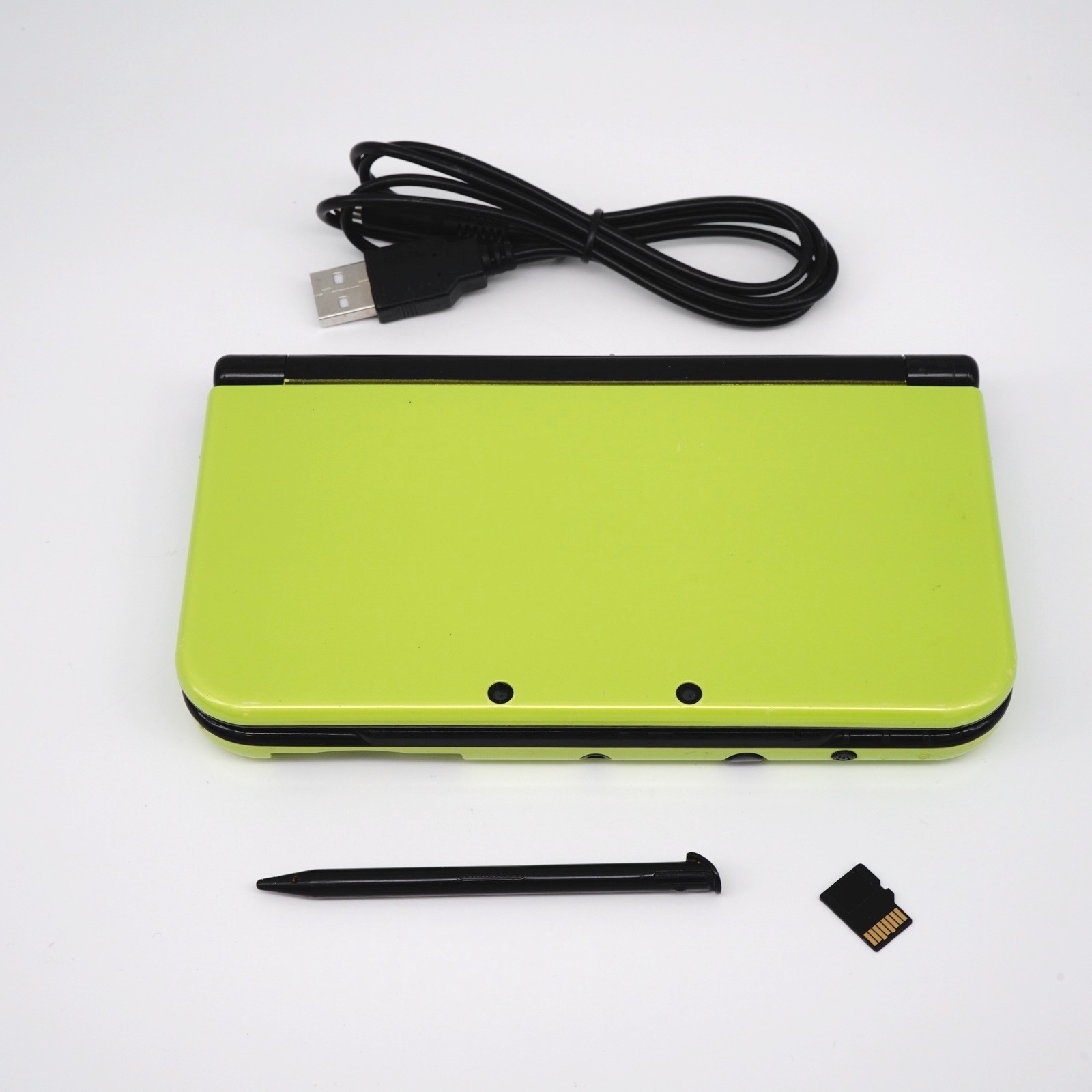 Nintendo NEW 3DS XL LL Lime Green 4GB Console w/ Extras (USA Seller)