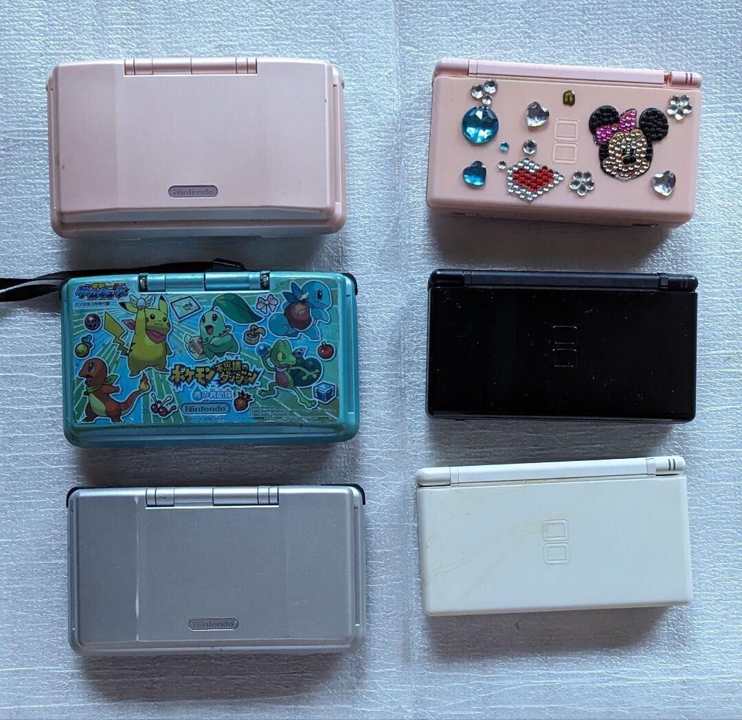 Nintendo DS Lite DS Lot of 6 Console FOR PARTS REPAIR Junk