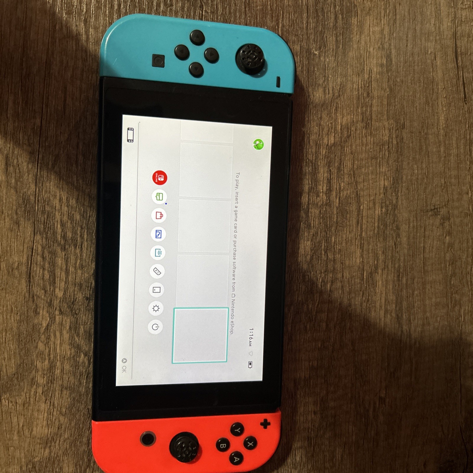 Nintendo Switch Handheld Console Very slightly Good Condition Works but No Dock
