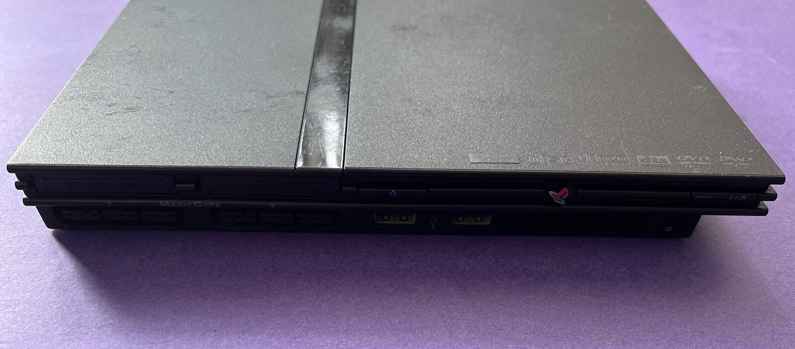 Sony PlayStation 2 Slim Console – Black (Tested &Works!)plus Tony Hawk 4