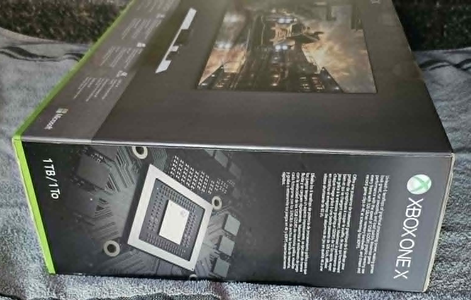 Microsoft Xbox One X Black 1TB Console Sealed