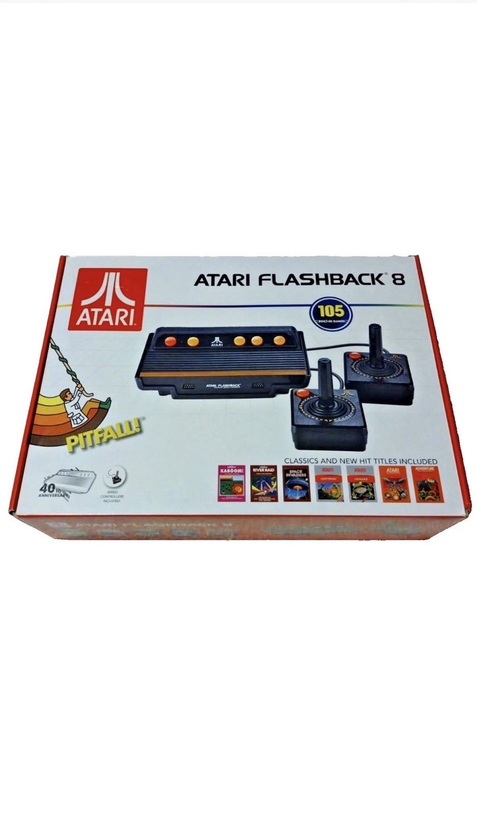 Atari Flashback 8 Gaming Console Model 40th Anniversary Edition NEW IN BOX