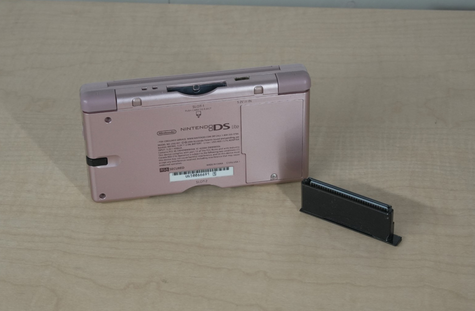 Nintendo DS Lite Handheld Console (Untested, Coral Pink)