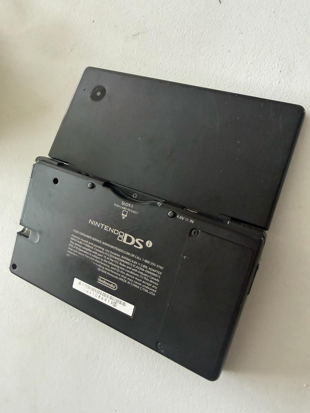 Nintendo DSi Launch Edition Black Handheld System