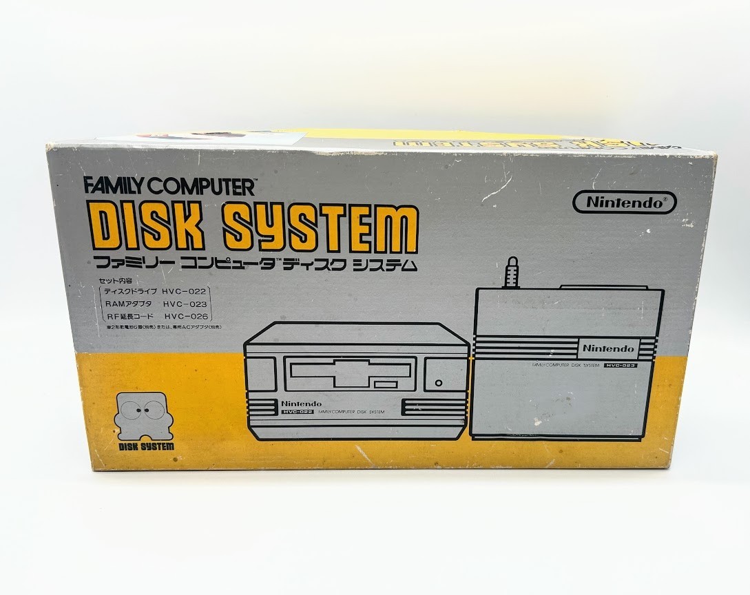 Nintendo Famicom Disk System Console Set Open Box With Box Warranty NTSC-J #522