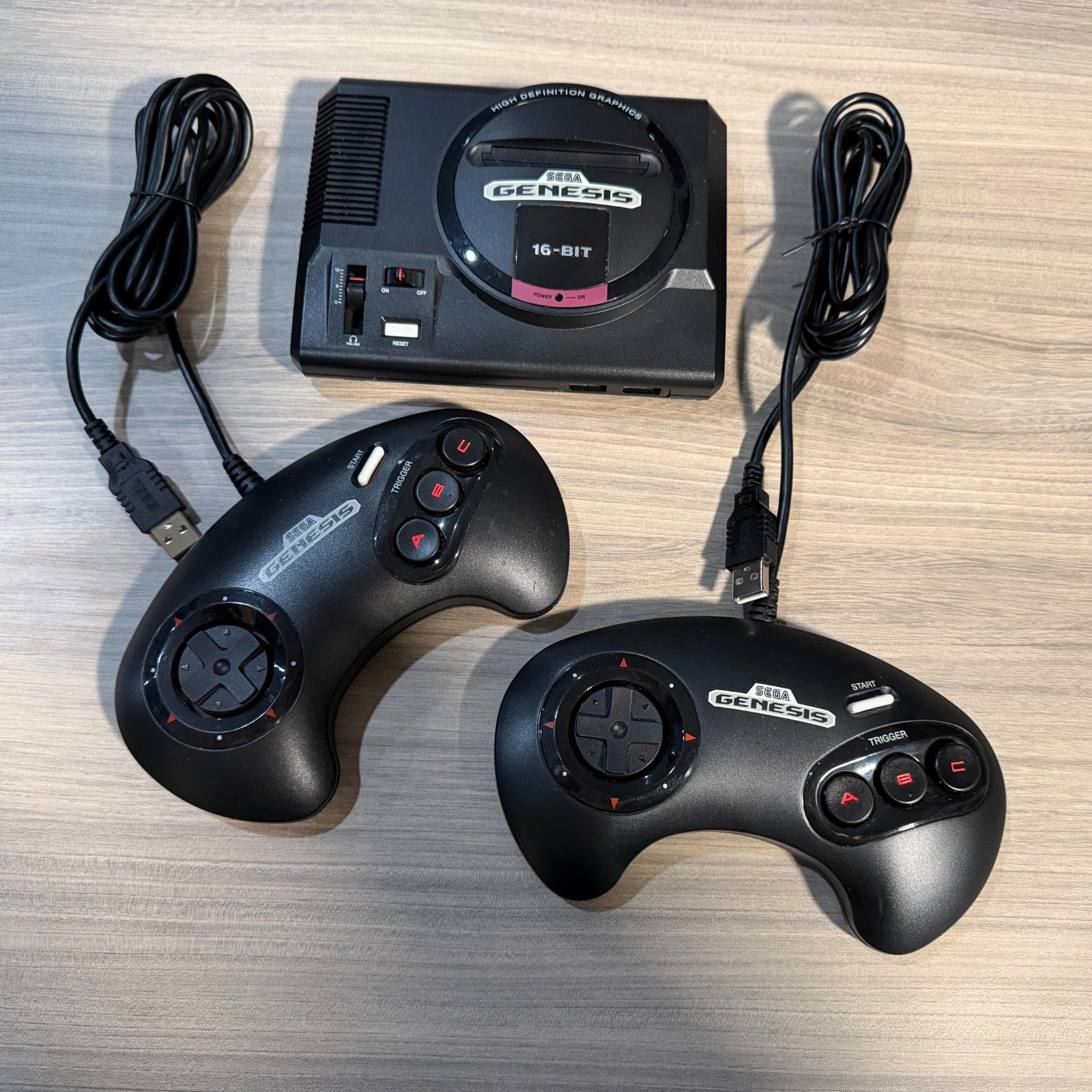 SEGA Genesis Mini Home Game HDMI Console System with 2 Controllers
