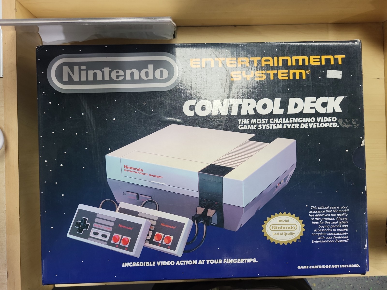 Nintendo NES Control Deck COMPLETE System In Box CIB