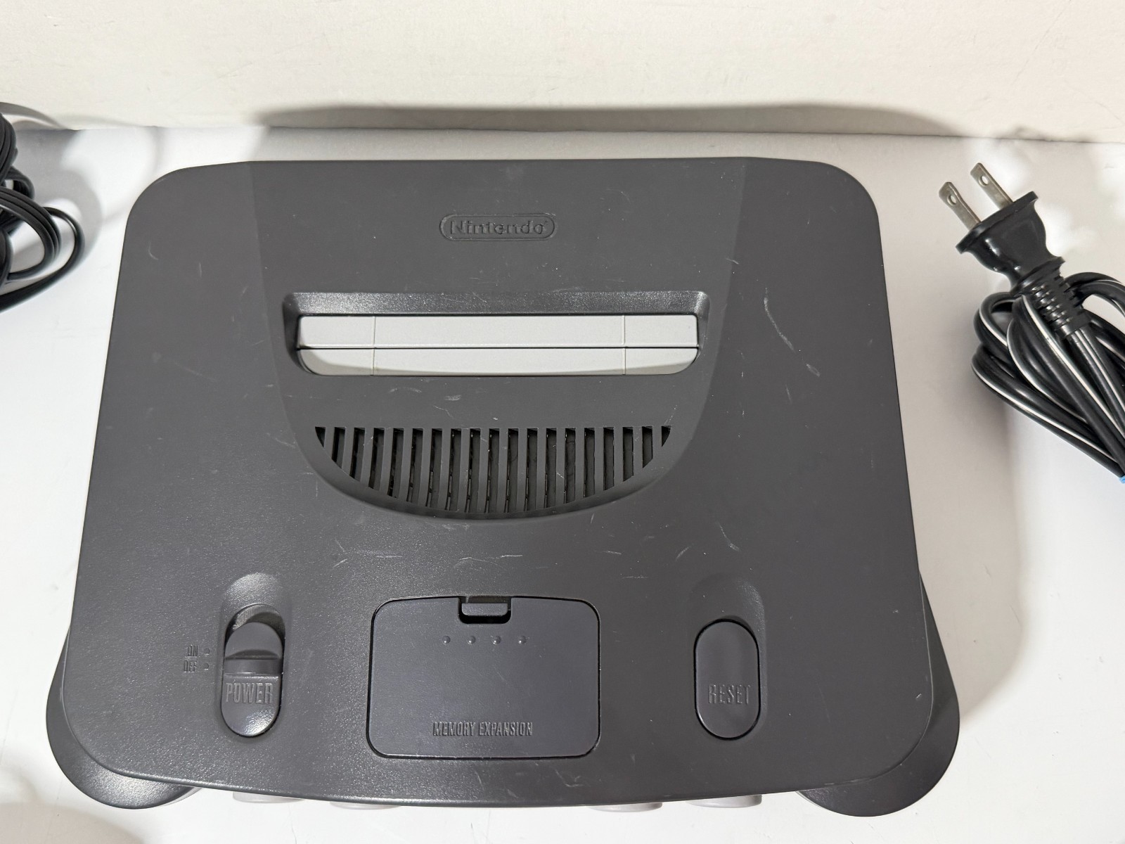 Nintendo 64 N64 Console System Bundle W/ Controller, Cords/Memory-TESTED