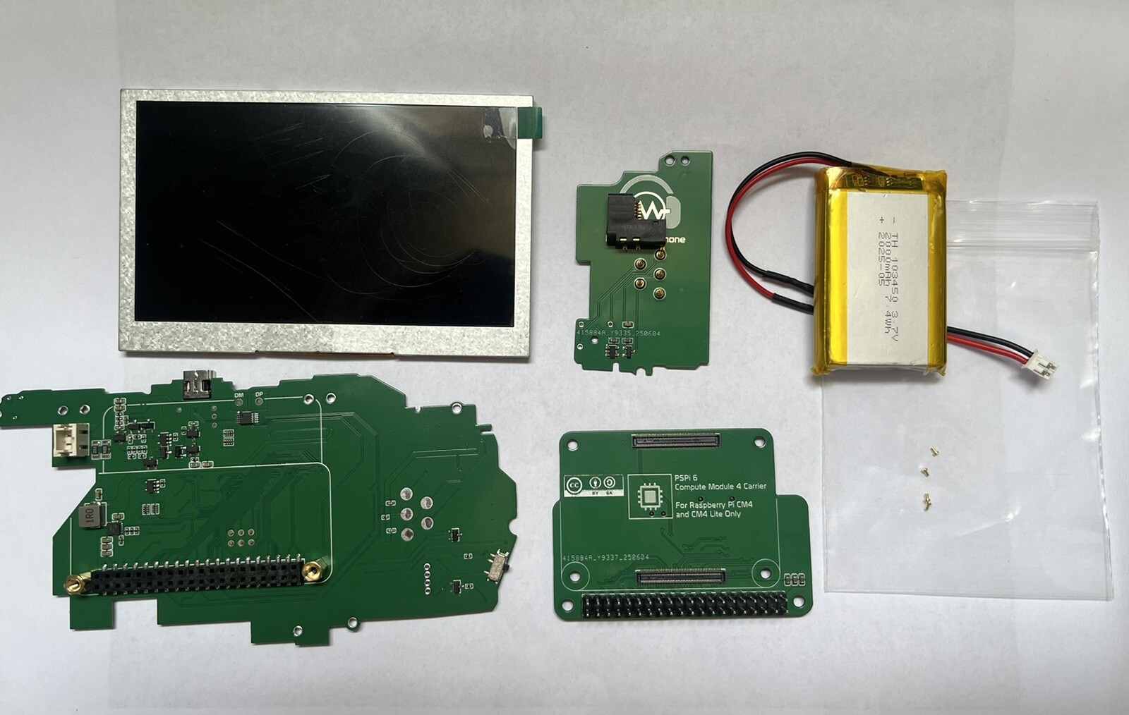 Fit for psp1000 PSPI6 pcb control board retropie raspberry pi CM4 Lite