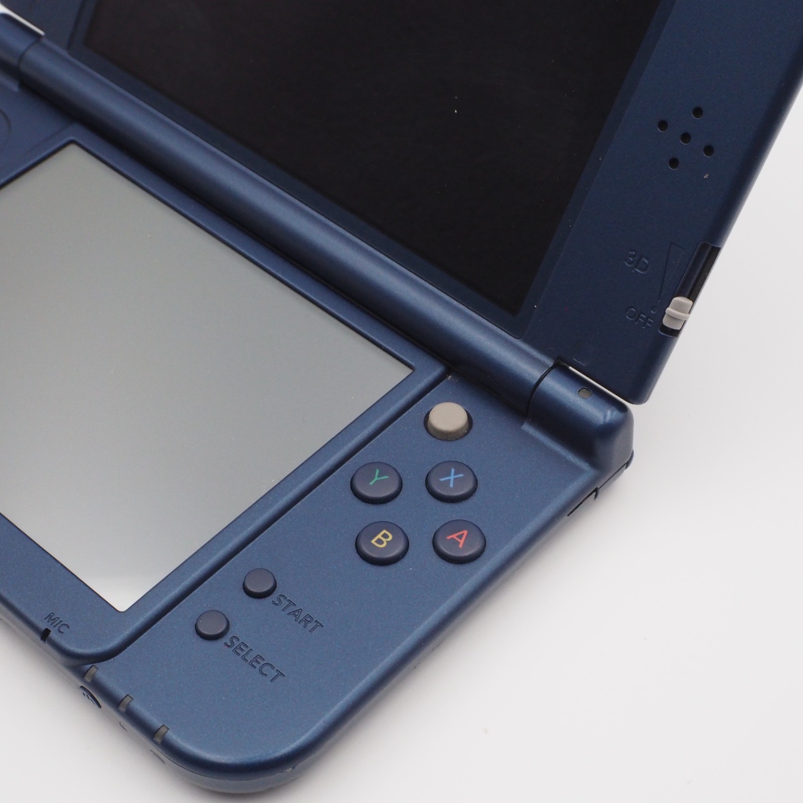 [Dual IPS] NEW Nintendo 3DS LL XL Metallic BLUE Game Console Japan Tested w/BOX