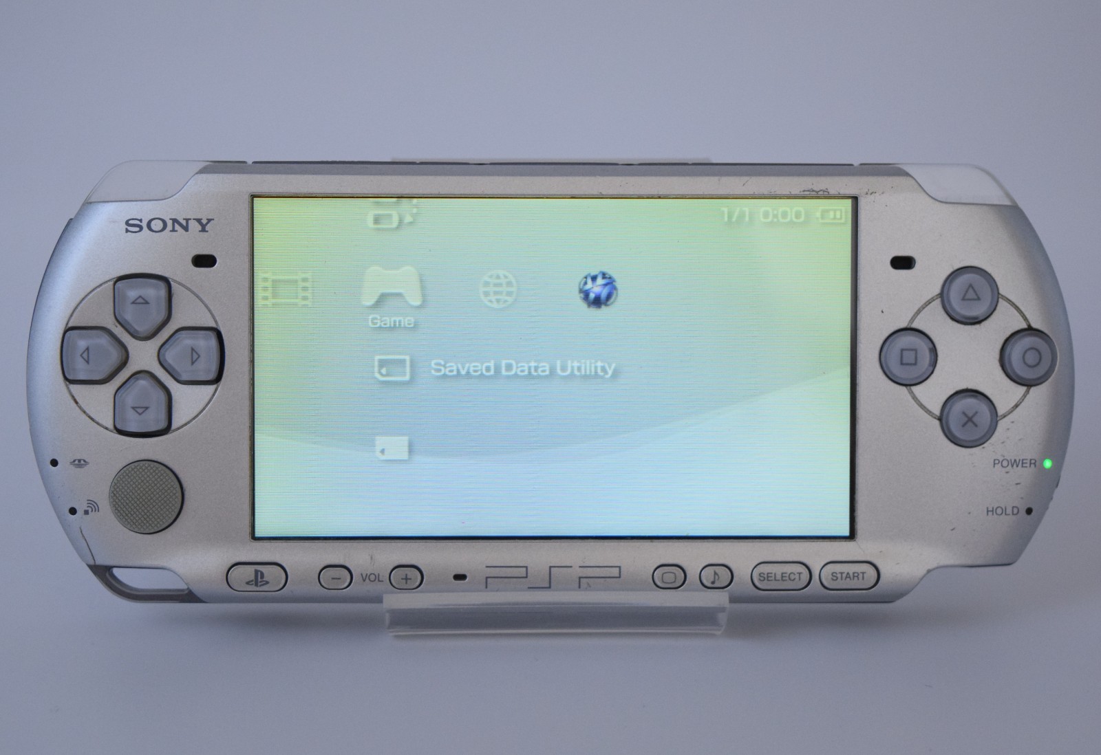 Sony PSP-3000 Mystic Silver Handheld Console Region Free Tested Working Japan #2