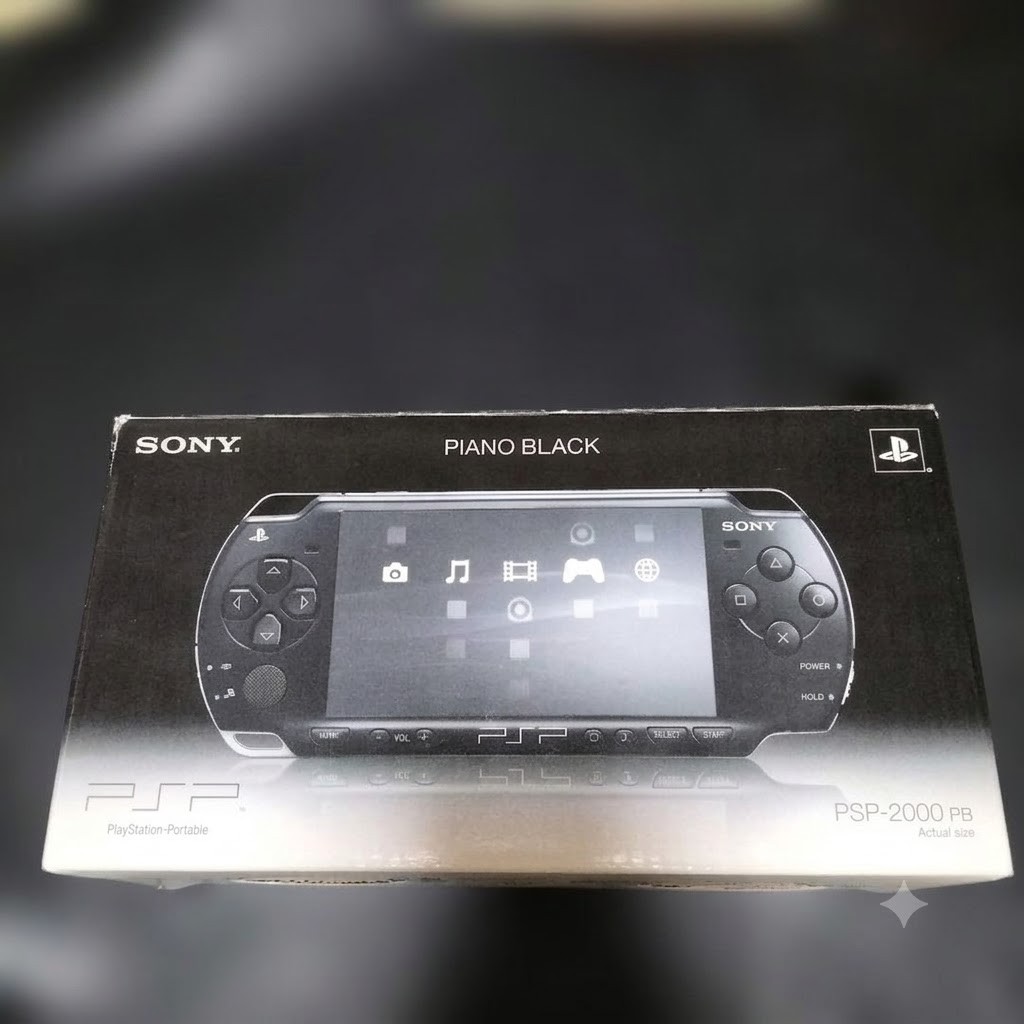 Sony PSP‑2000 Black – Brand New Unused – Japan Model – PlayStation Portable