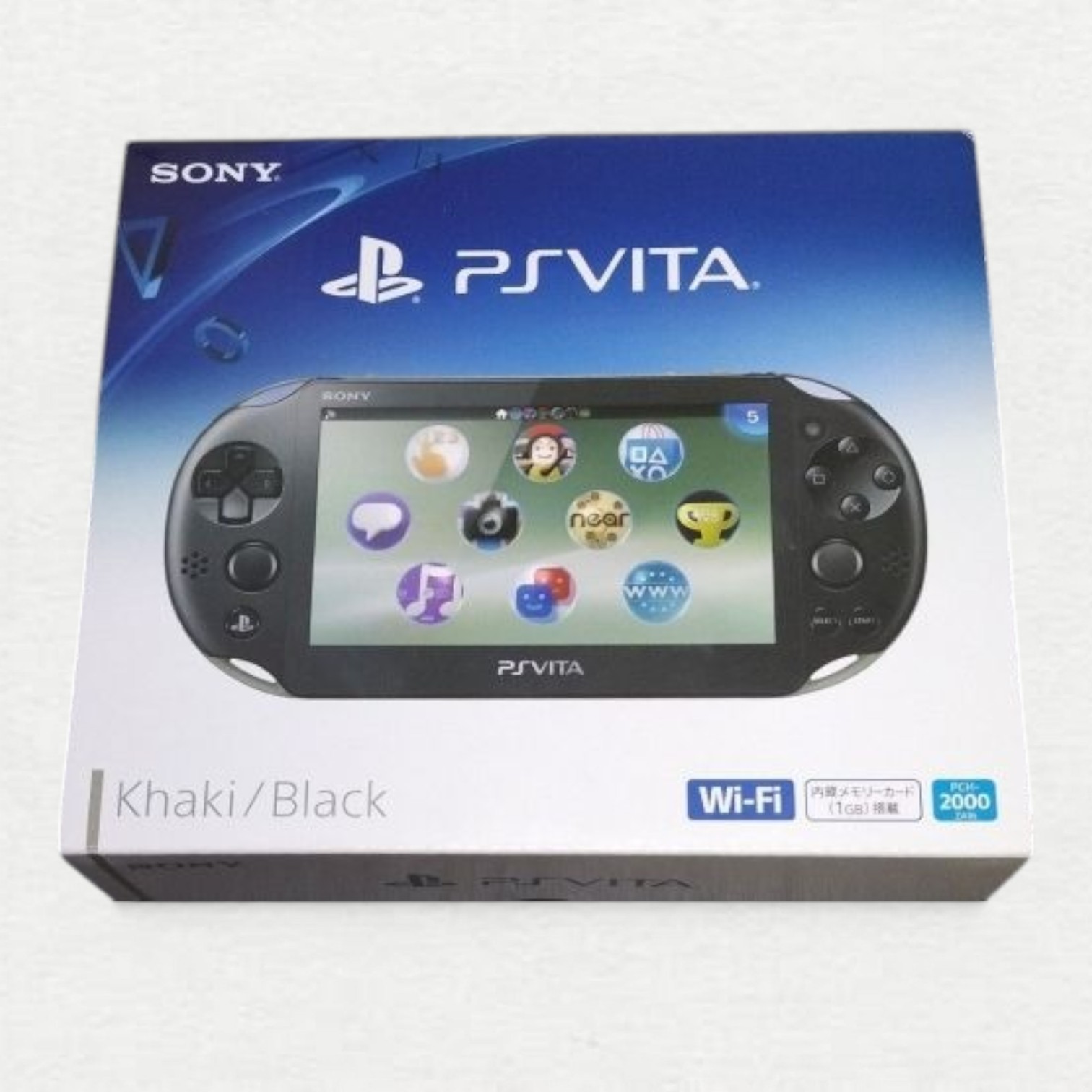 Sony PlayStation Vita PCH-2000 Handheld System Console Wi-Fi Khaki Black