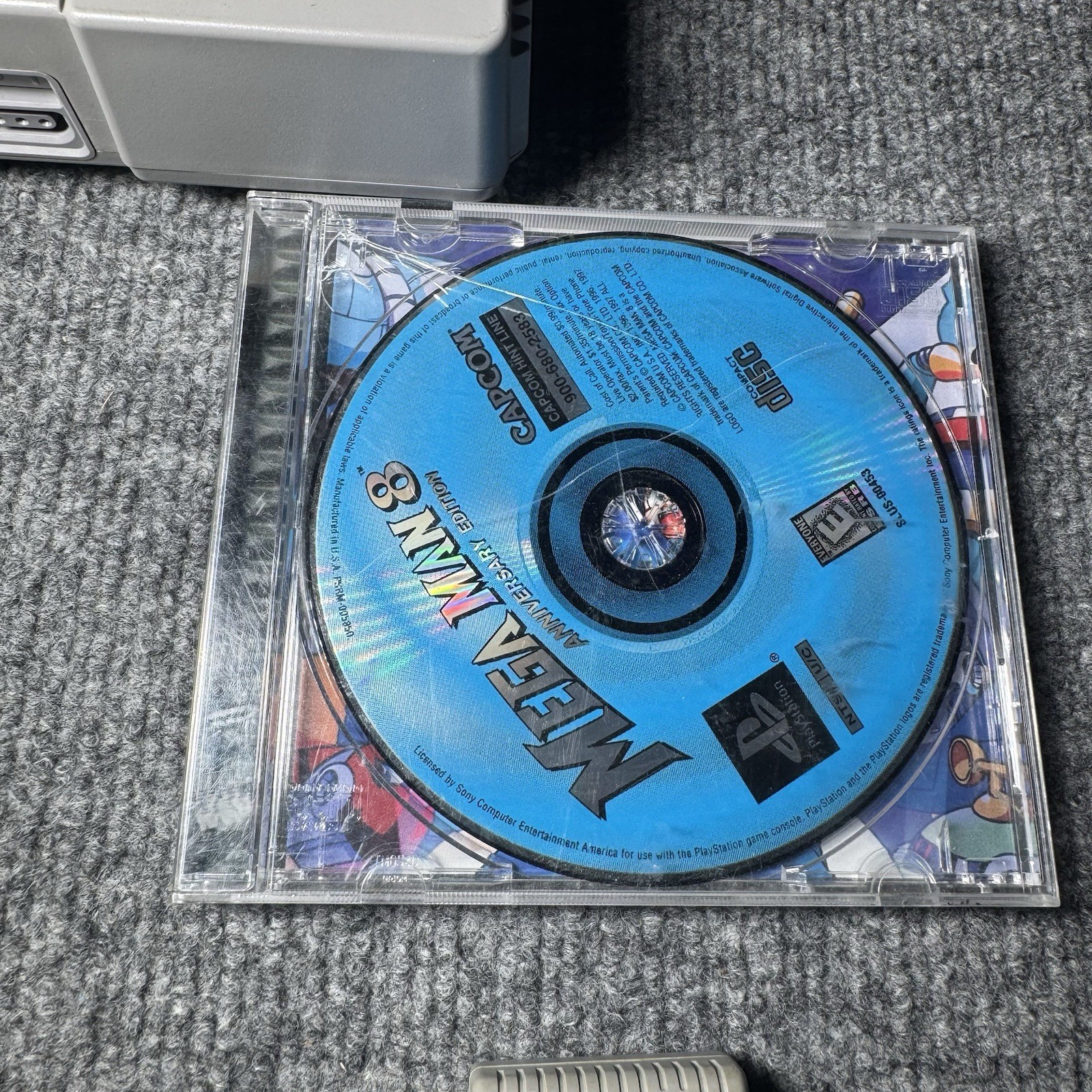 Sony PlayStation PS1 Console Bundle Controls, Game, Multitap, Memory Card TESTED