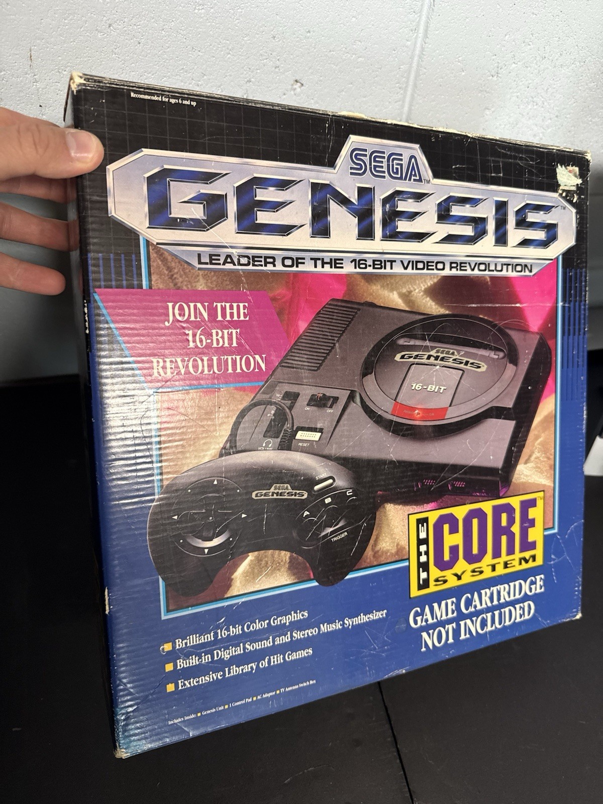 Original SEGA GENESIS Console model 1 core System with box FREE SHIPPING