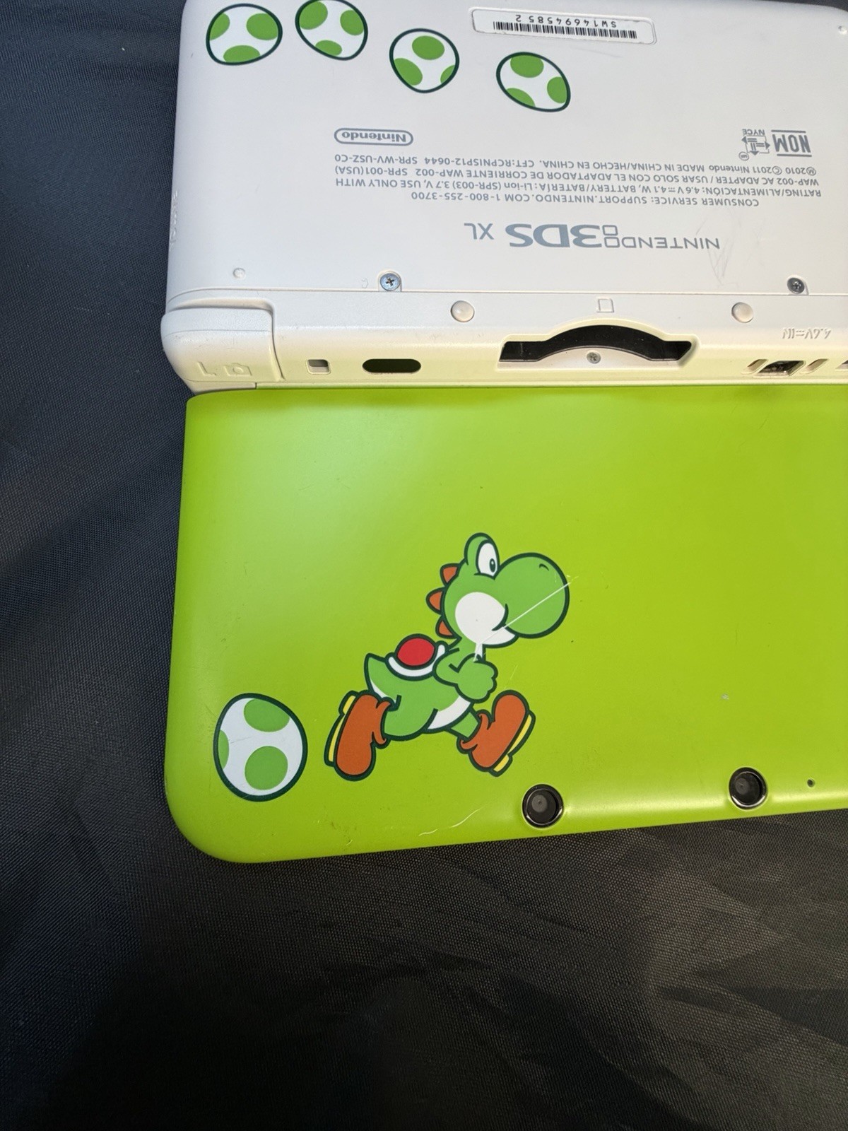 Nintendo 3DS XL – Lime Green Yoshi Special Edition Console TESTED