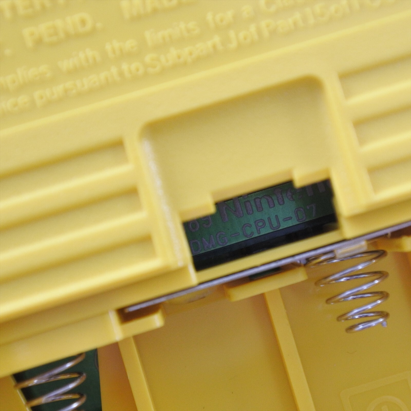 Gameboy Bros Classic YELLOW Console DMG-001 Boxed Nintendo GH1903290 gb