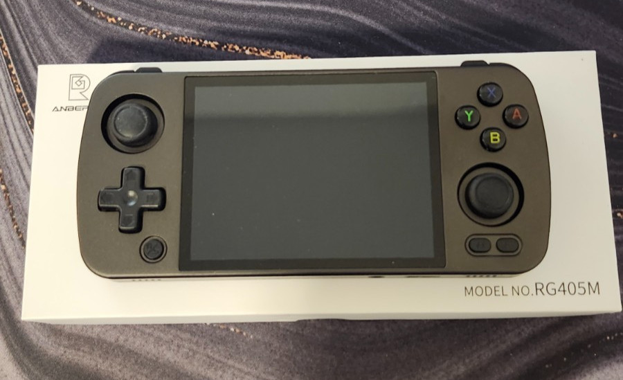 Anbernic RG405M Retro Handheld Game Console Metal Case 128G Android 12
