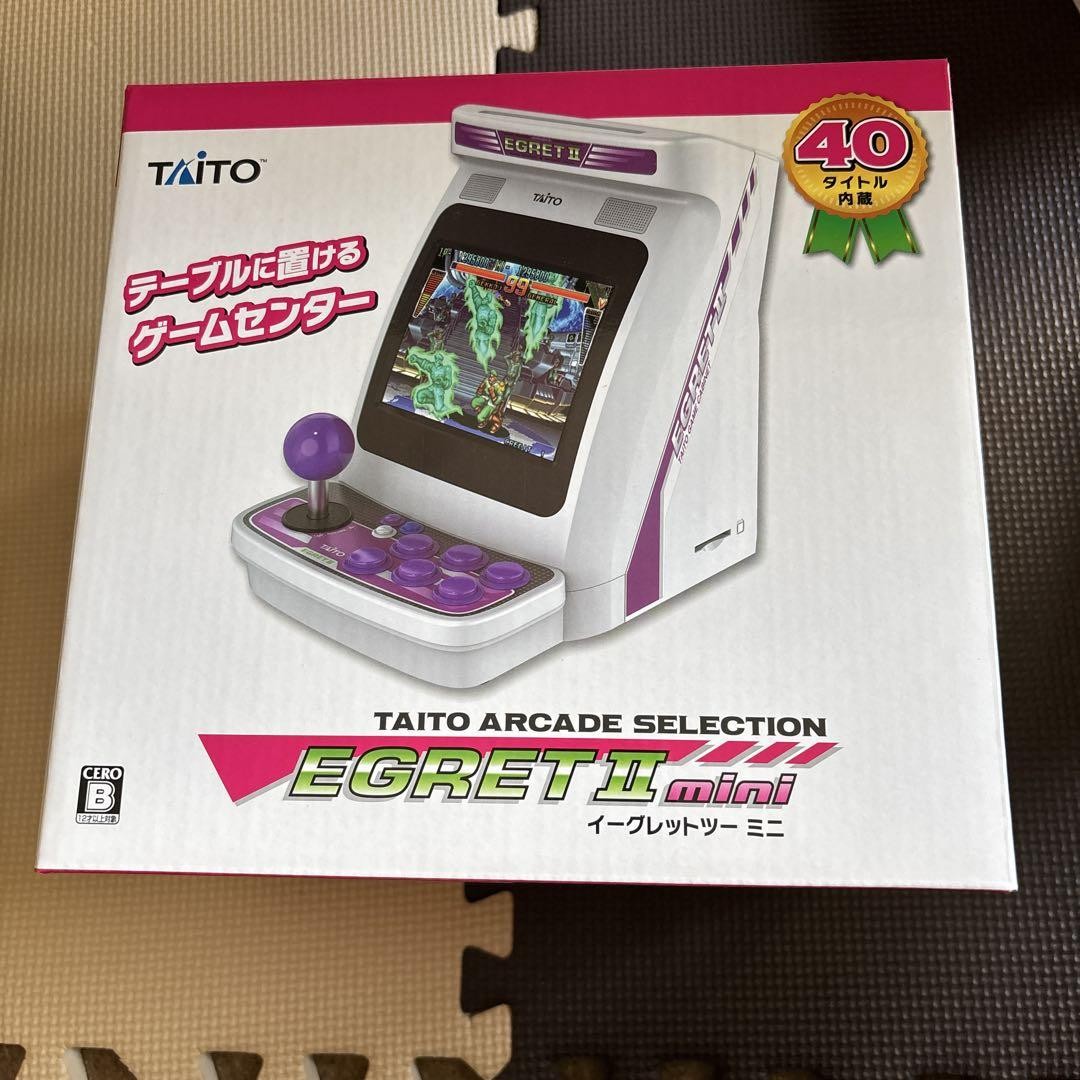 Taito EGRET II MINI Console Tabletop Arcade Cabinet New Built-in 40 Games