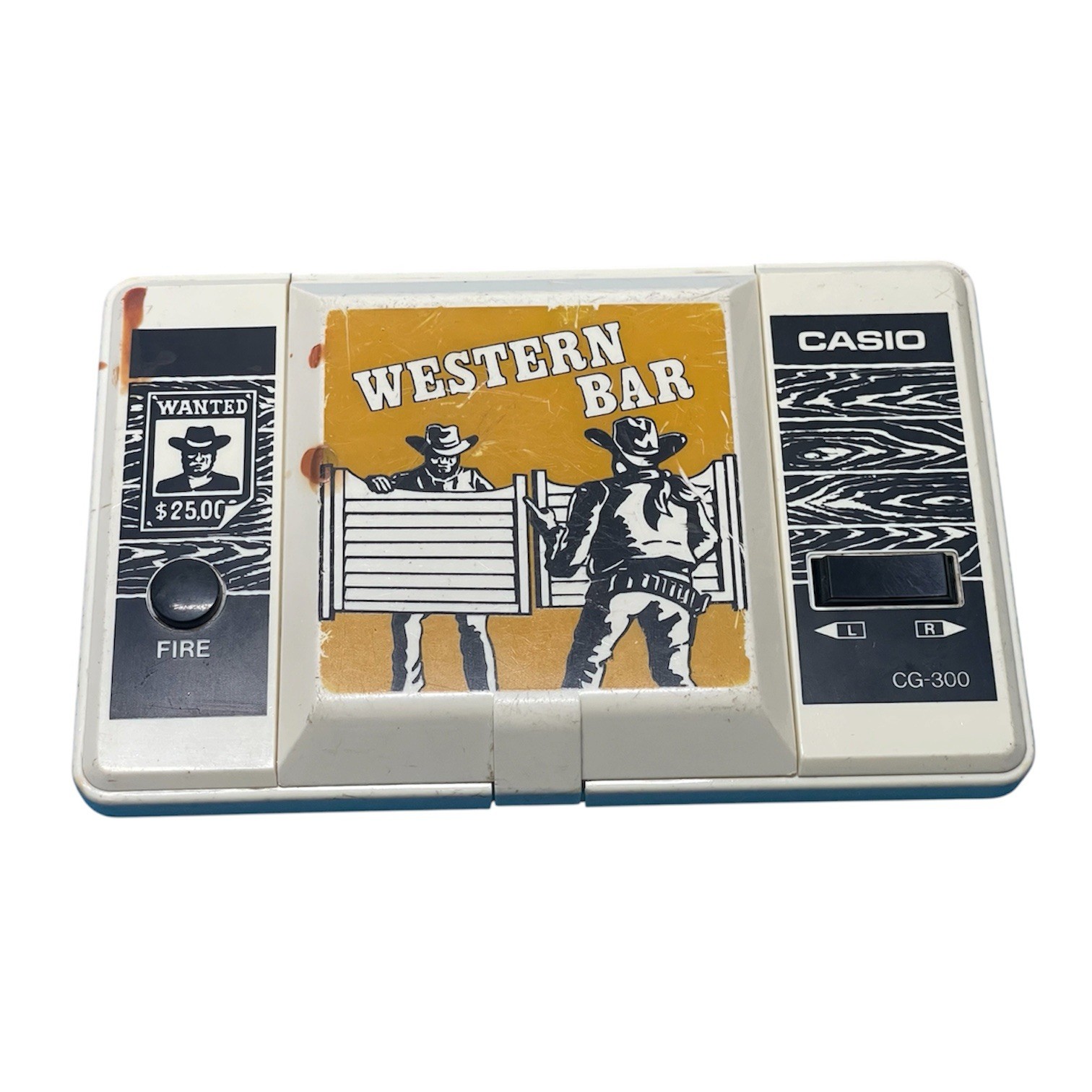 CASIO WESTERN BAR GAME 1984 TESTED (Missing some pixel)