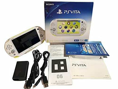 SONY PS Vita PCH-2000ZA13 Slim Lime Green White Box Exc