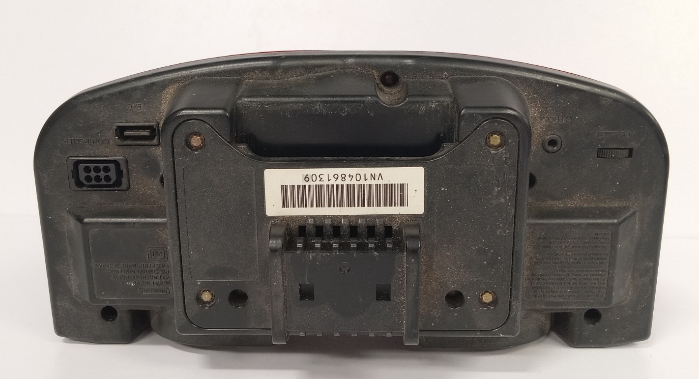 BROKEN Nintendo Virtual Boy Console Headset + Accs.- FOR PARTS, READ DESC #2