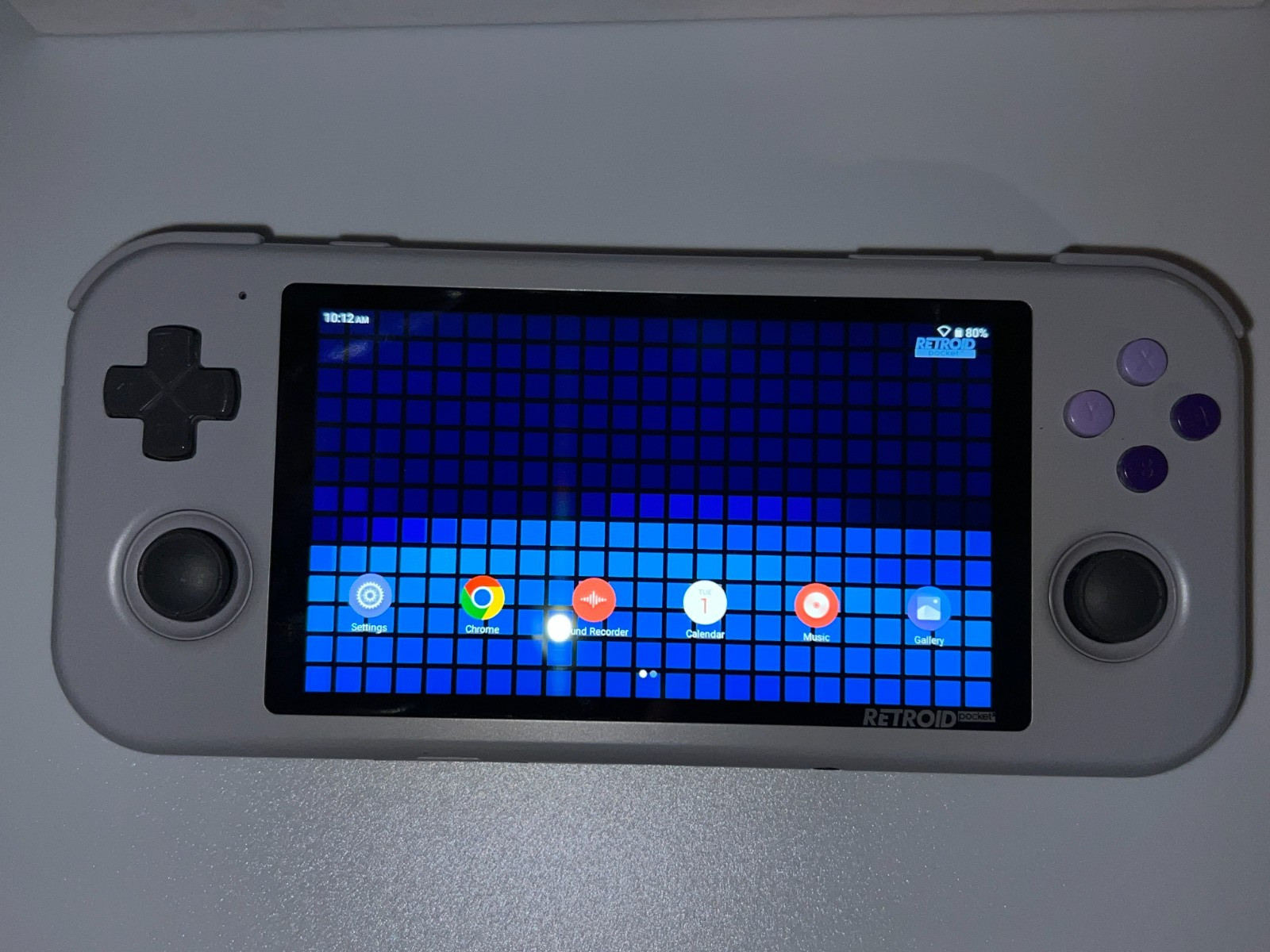 Retroid Pocket 3 + Plus Handheld Gaming Console Retro Grey 16 BIt
