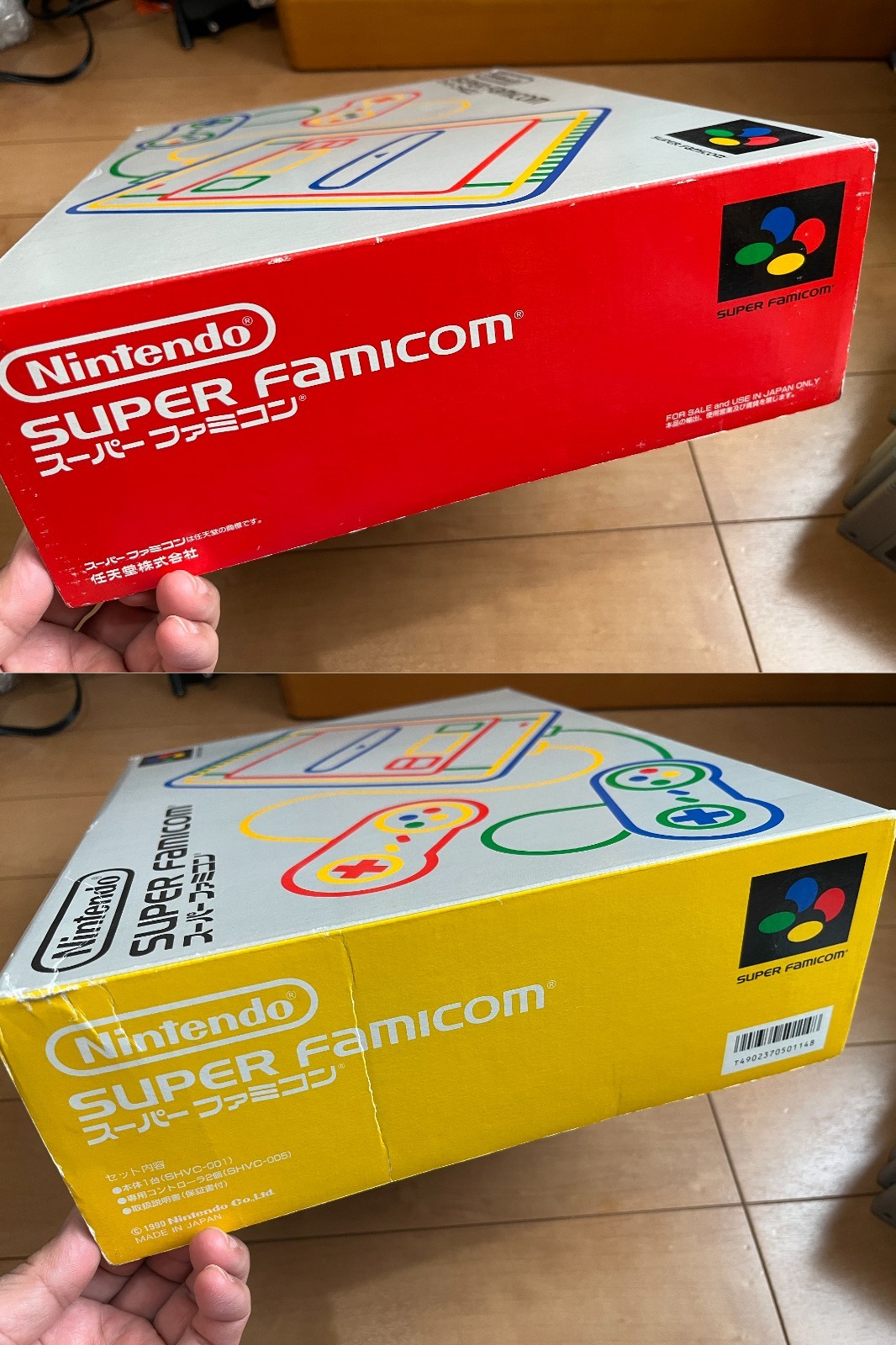 Nintendo Super Famicom Console & 10 Games & BOX & Manual 0523