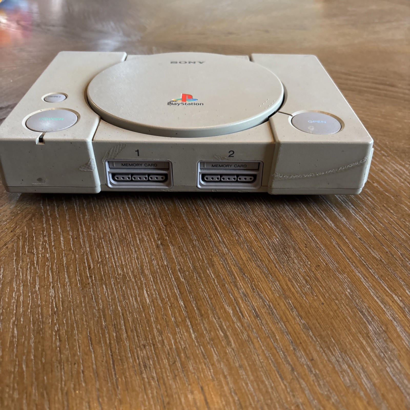 Sony PlayStation Classic Gray Console not tested