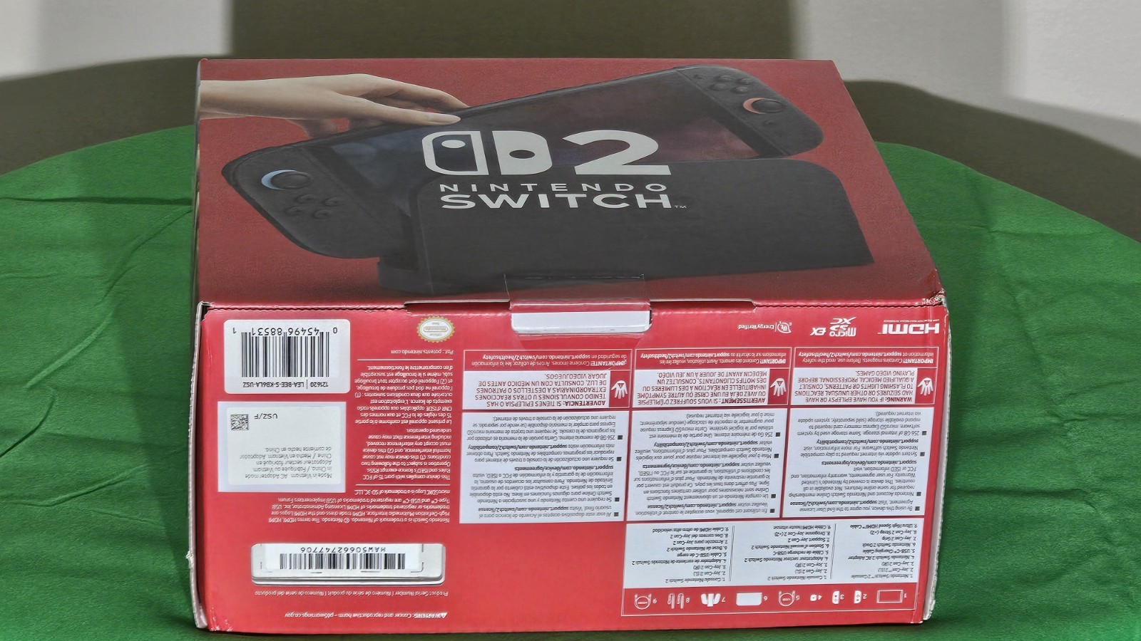 Nintendo Switch 2 + Mario Kart World Bundle + 12 Month NSO Expansion Pack Costco