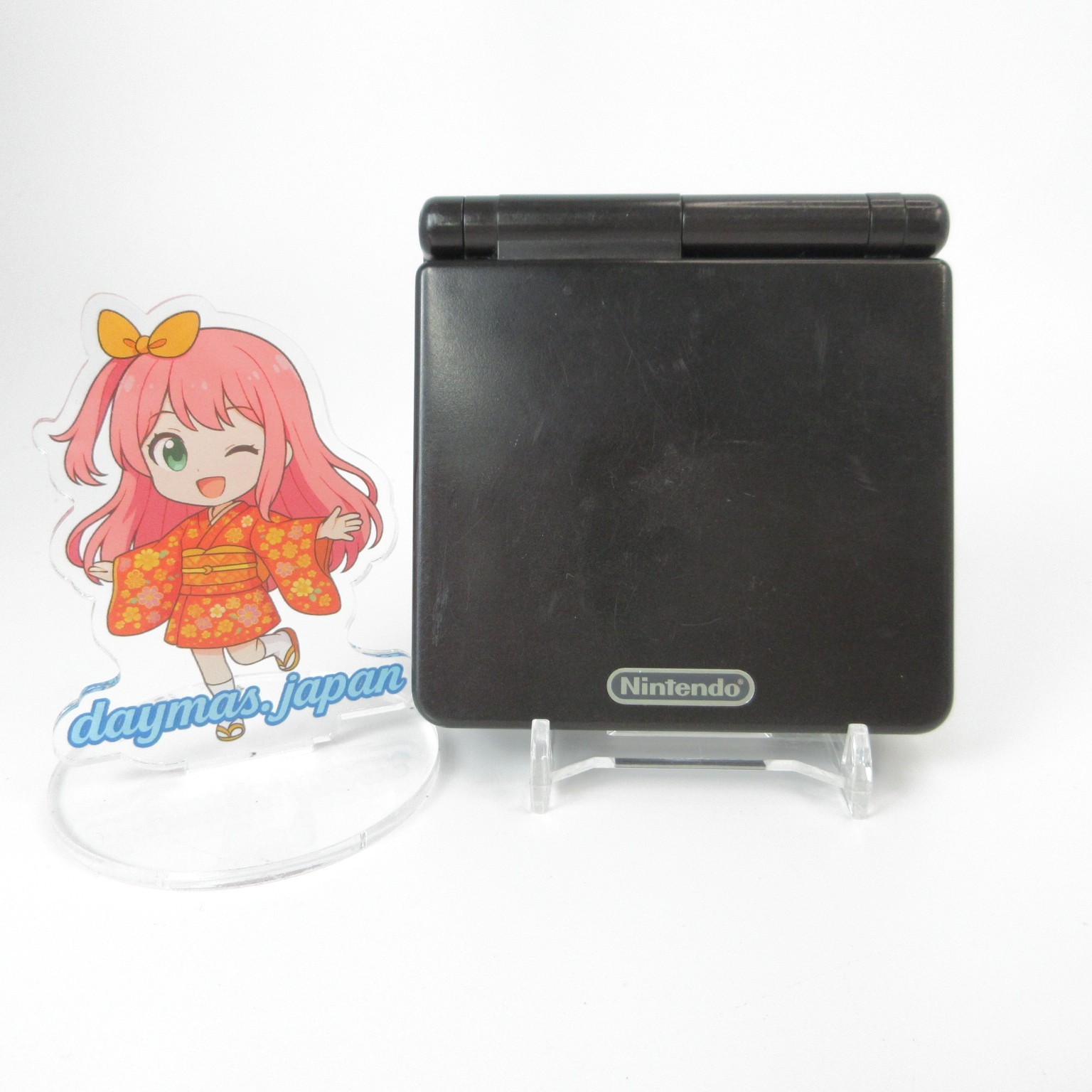 【Very Good】Nintendo GameBoy Advance SP Onyx Black GBA Console #RET1225/01