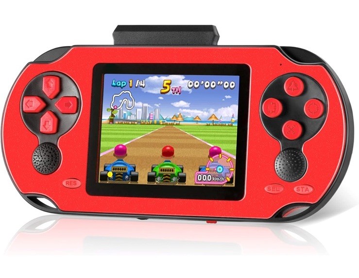 Handheld Game Console for Kids Adults, 3.0” Large Screen Preloaded 230