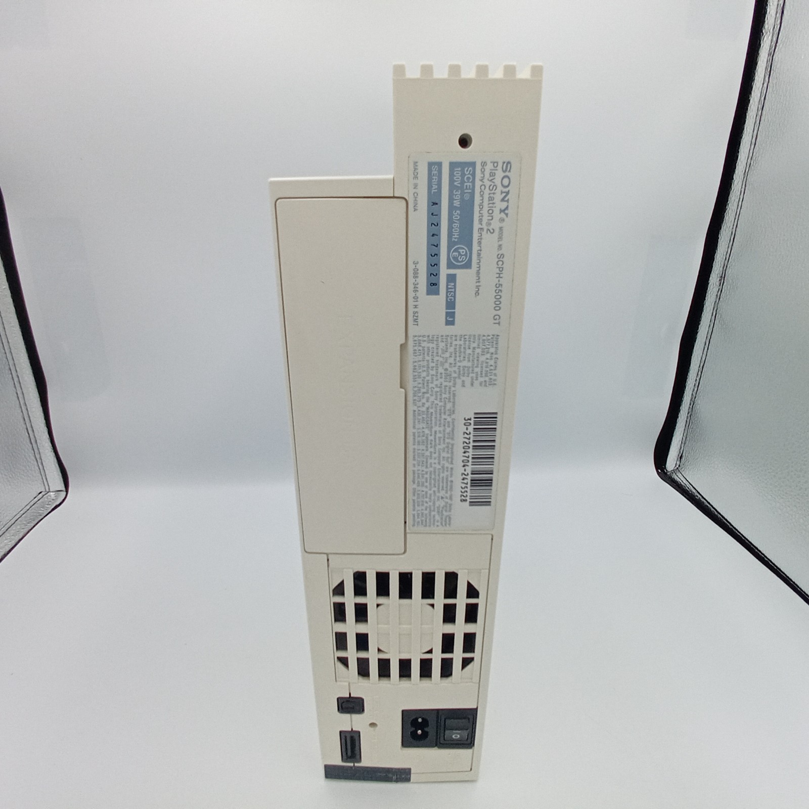 PS2 PlayStation 2 Console Winter White SCPH-55000 Controller Japanese Tested