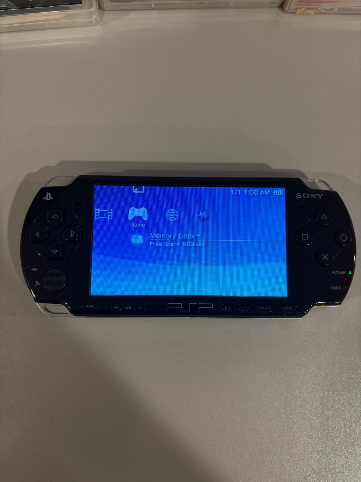 Sony PSP 2000 Piano Black with 10 Games