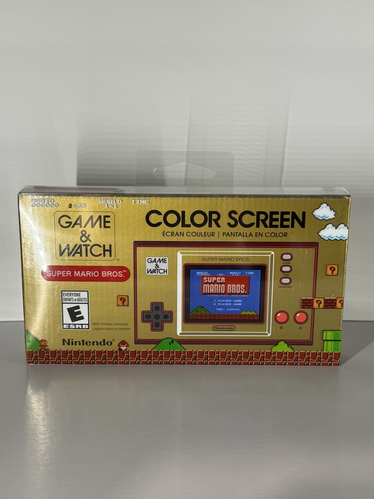 Nintendo Super Mario Bros. Game and Watch Color Screen *NEW and Sealed*