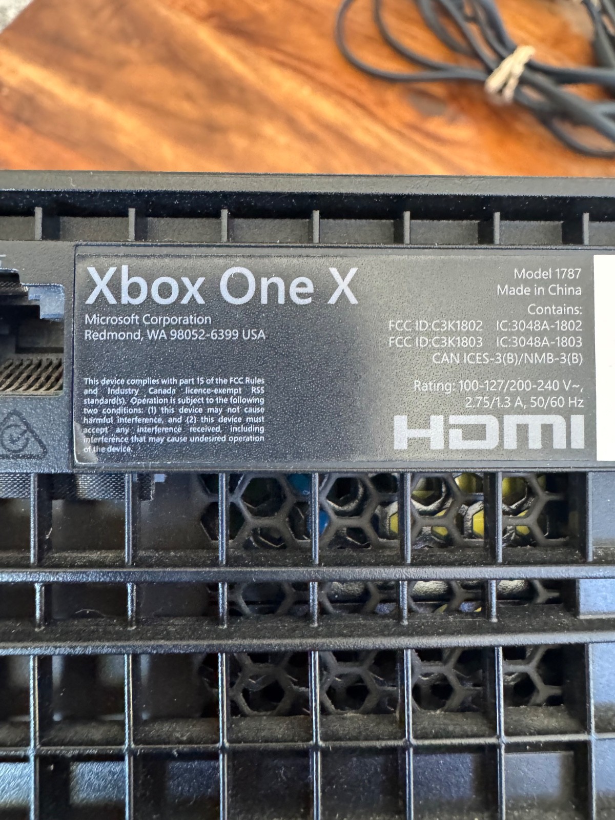 Microsoft Xbox One X with wireless 4 controllers & wireless Headphones