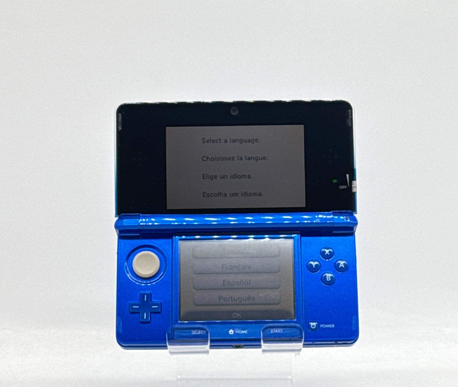 Nintendo 3DS CTR-001 JPN Handheld Video Game Console Cobalt Blue