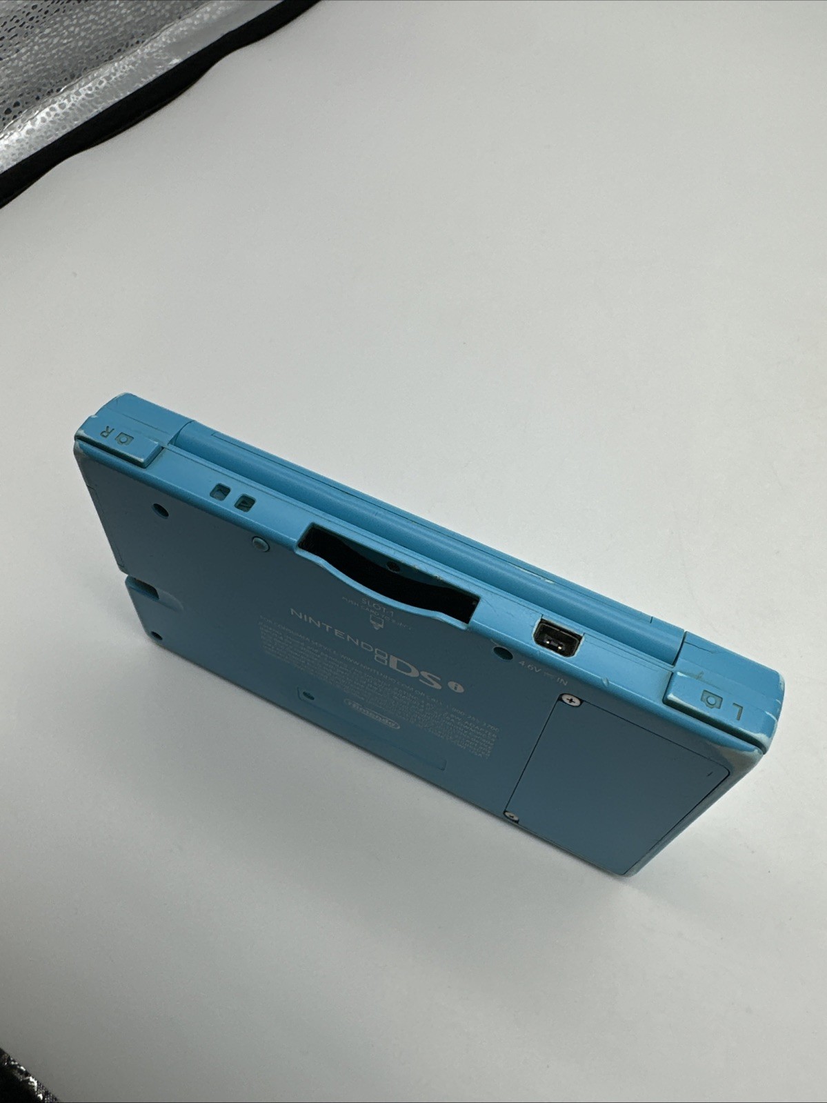 Nintendo DS Lite Video Game Console – Teal FOR PARTS ONLY Broken Volume