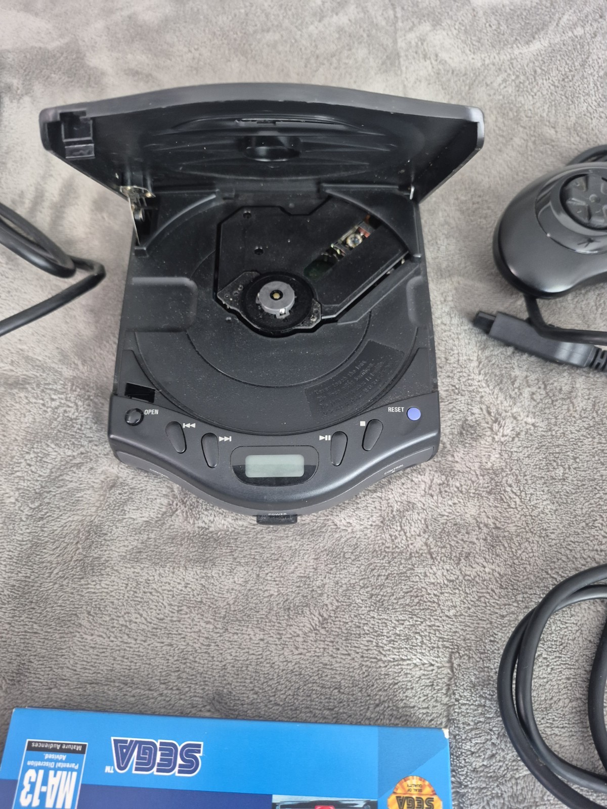 Sega CDX Console CIB Complete Tested & Working Genesis CD Rare W/ Games