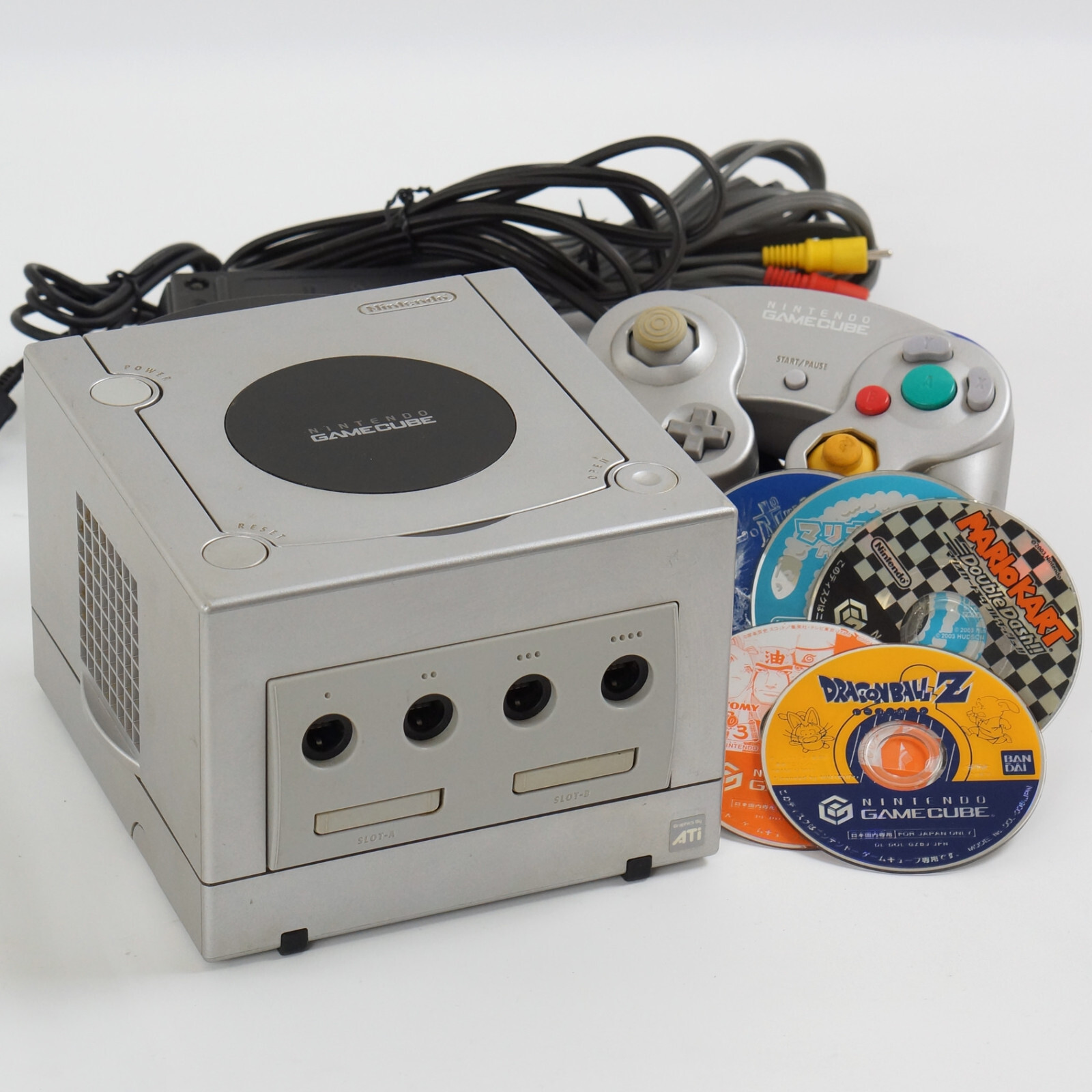 Gamecube Silver Console System DOL-001JP For Japan Game CD FREE SHIP DNH10249185