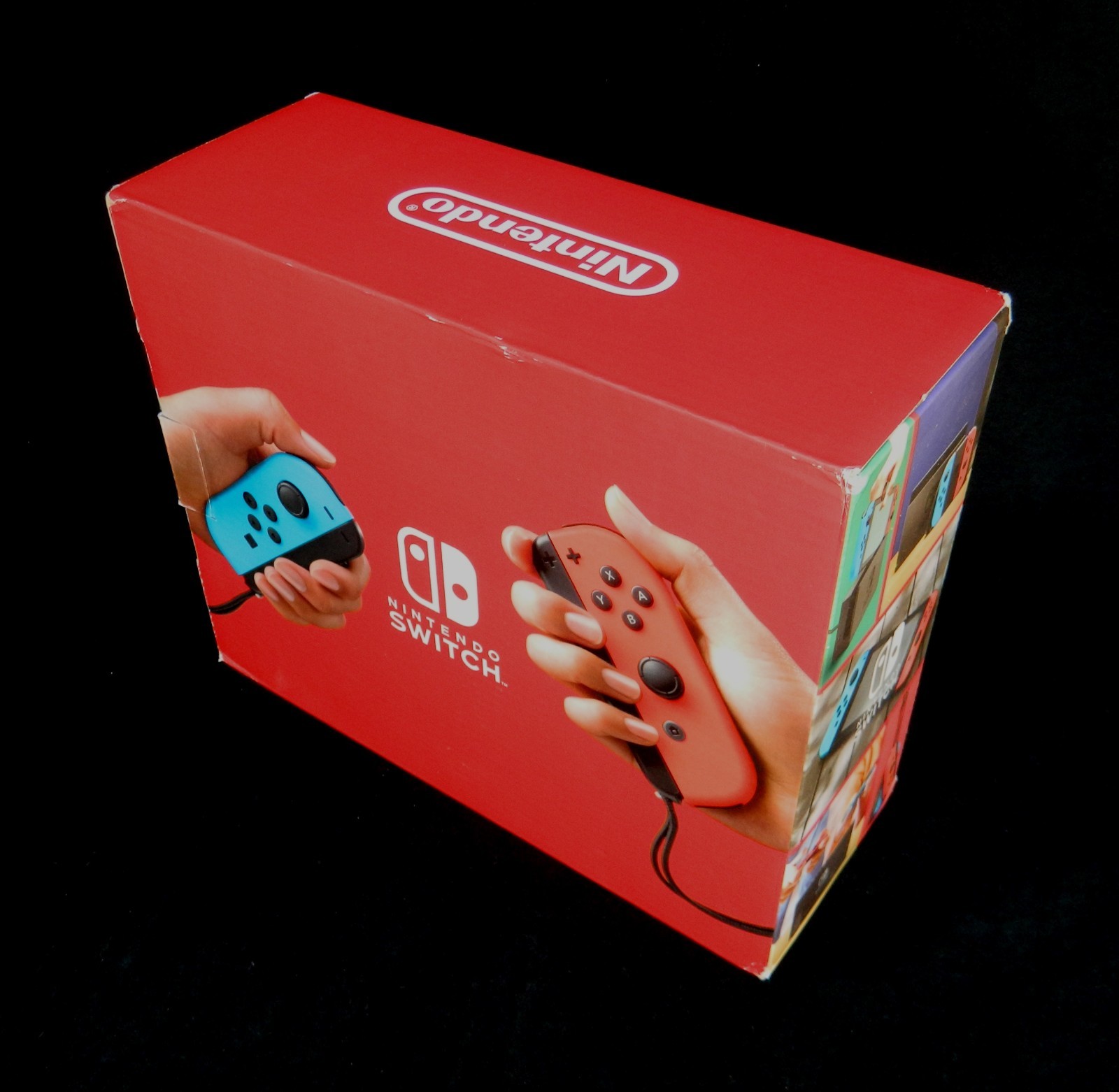 Nintendo Switch with Neon Red & Blue Joy-Cons NRFB
