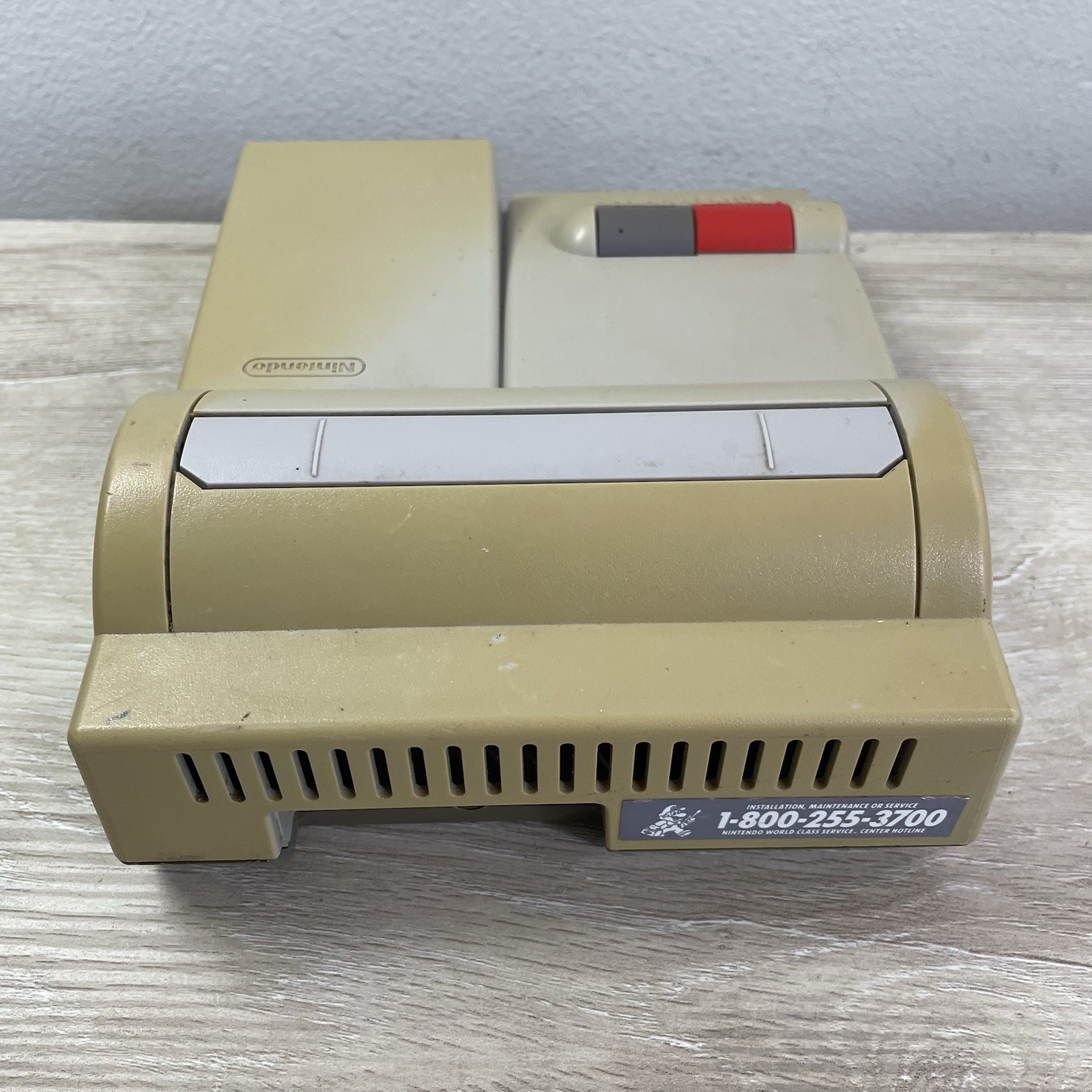 Nintendo NES-101 Top Loader Console Control Deck W Controller And Games -Tested