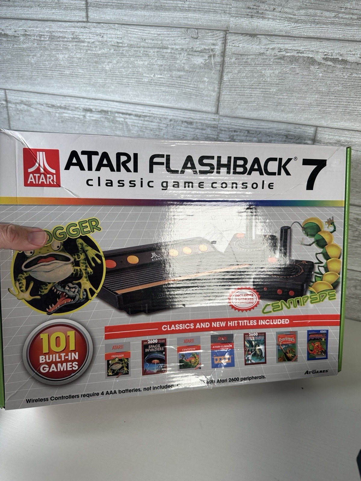 Atari Flashback 7 Classic Game Console Deluxe 101 Games EUC IN BOXl
