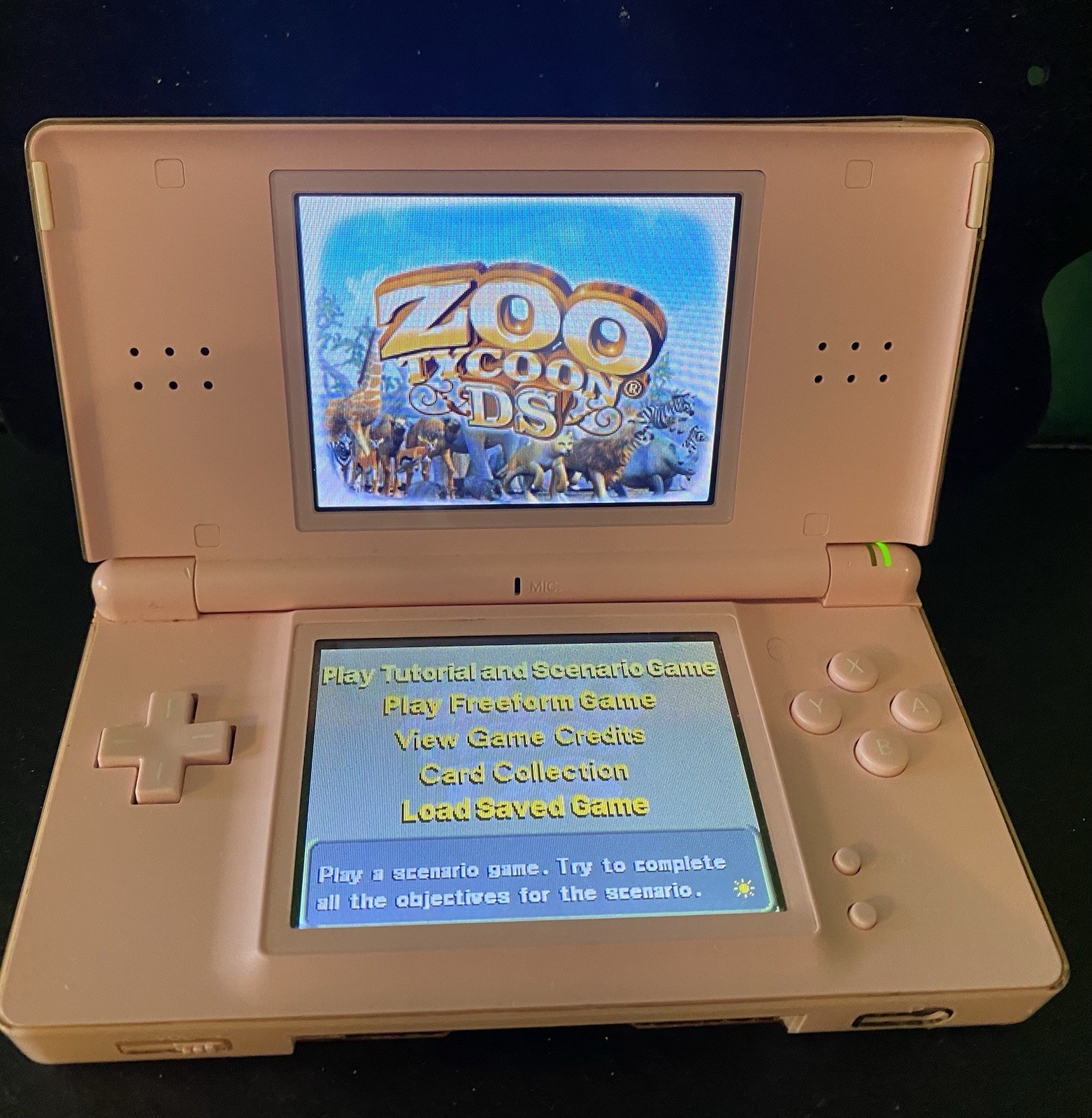 Nintendo DS Lite Console – Coral Pink TESTED – READ DESC